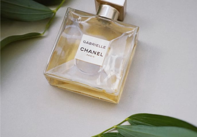 image of a Chanel perfume's bottle named Gabrielle